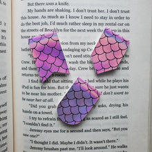 Load image into Gallery viewer, Pink Mermaid Magnetic Bookmark
