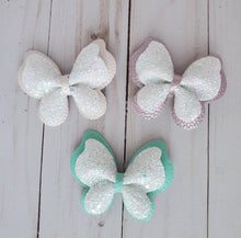 Load image into Gallery viewer, Pastel Pink Butterfly Pinch Bow
