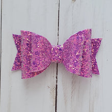 Load image into Gallery viewer, Samantha Glitter Hair Bow