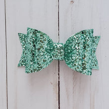 Load image into Gallery viewer, Samantha Glitter Hair Bow