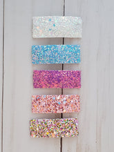 Load image into Gallery viewer, Spring Fling Glitter Snap Clip