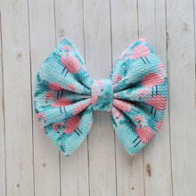 Load image into Gallery viewer, Flamingo Paradise 5" Liverpool Bow