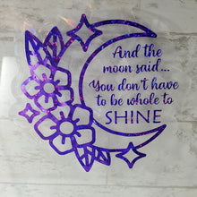 Load image into Gallery viewer, Moon Suncatcher