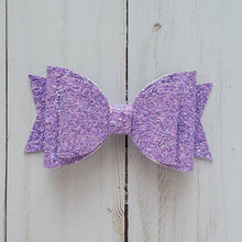 Load image into Gallery viewer, Samantha Glitter Hair Bow
