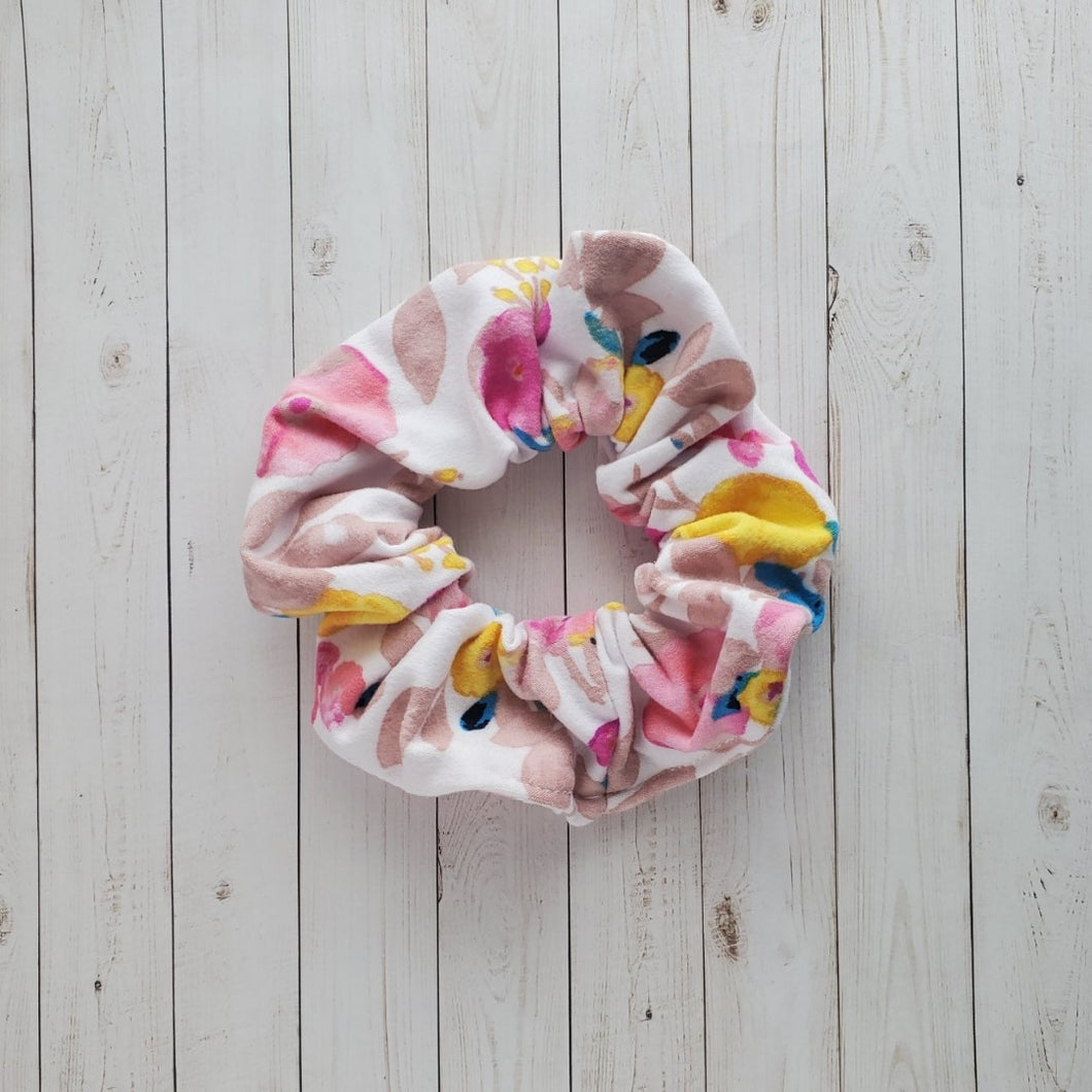 Floral Sunrise Scrunchie