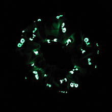 Load image into Gallery viewer, Glow-in-Dark Spider Friends Scrunchie
